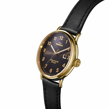 Shinola Canfield Watch - Black/Gold