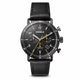 Black/Black Leather