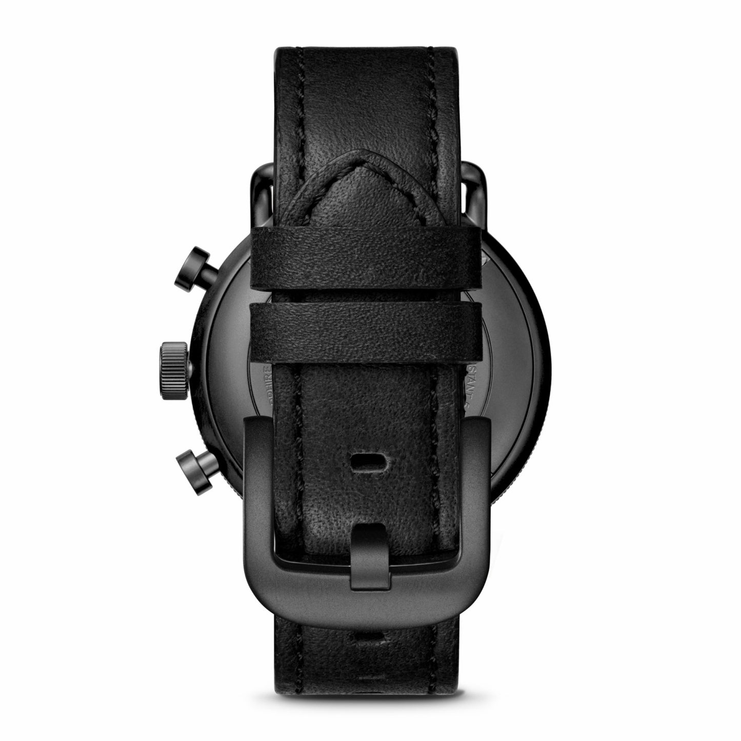 Shinola Canfield Sport Chronograph Watch - Black Leather Strap