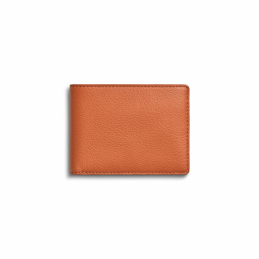 Shinola Canfield ID Bifold - Rust