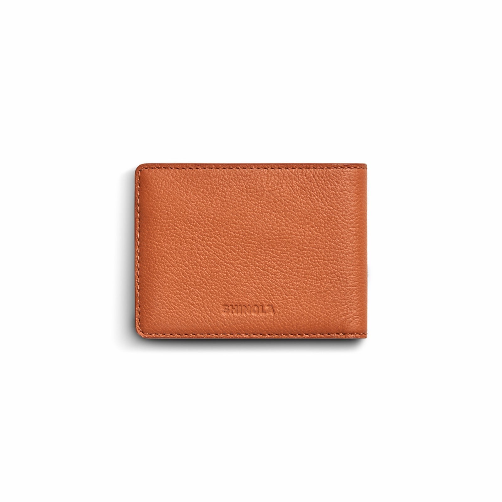 Shinola Canfield ID Bifold - Rust