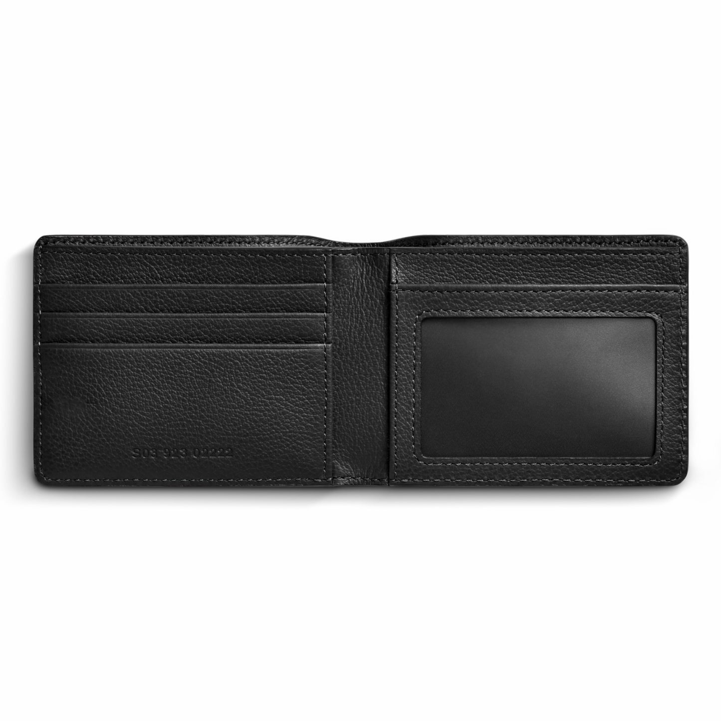 Shinola Canfield ID Bifold Wallet - Black