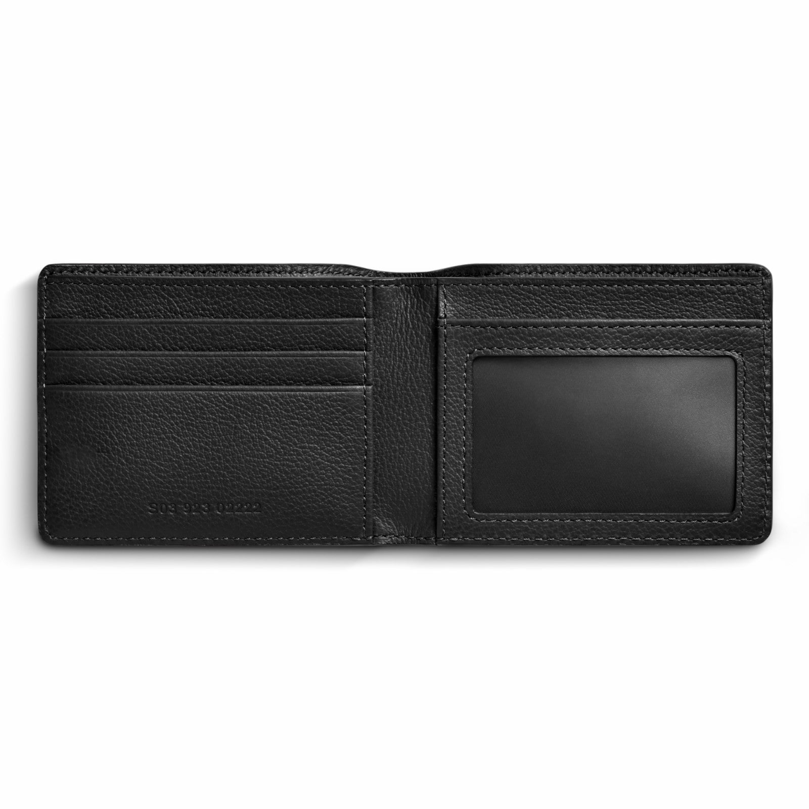 Shinola Canfield ID Bifold Wallet - Black