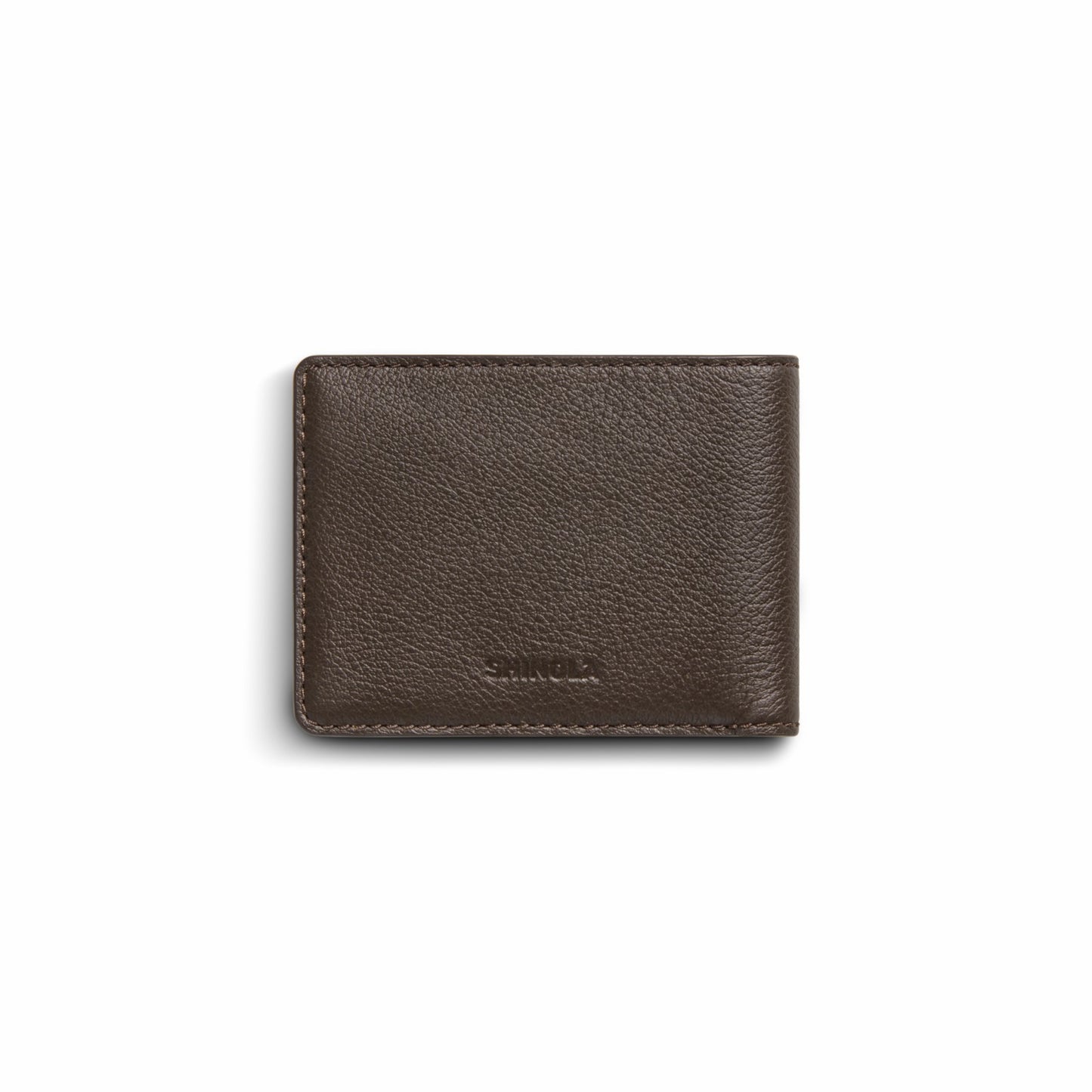 Shinola Canfield ID Bifold Wallet - Espresso