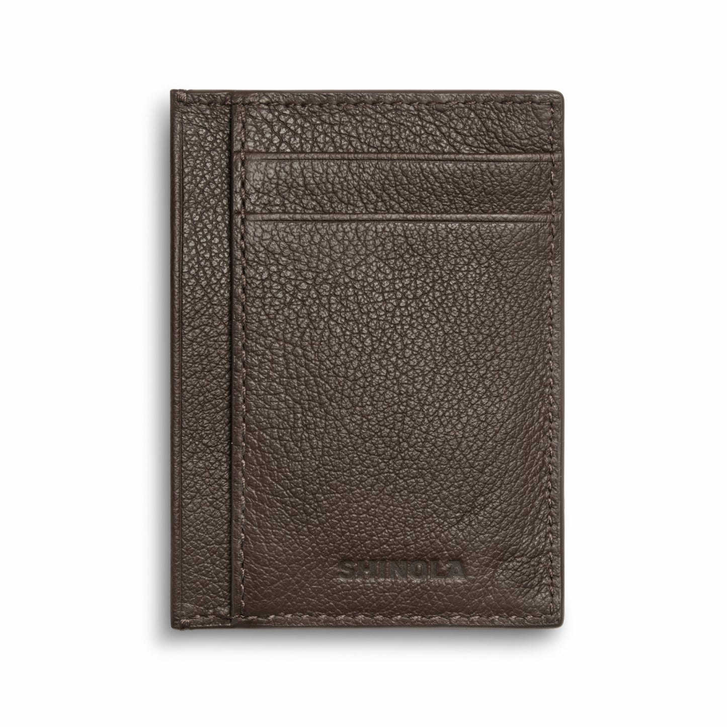 Shinola Canfield ID Card Holder - Espresso