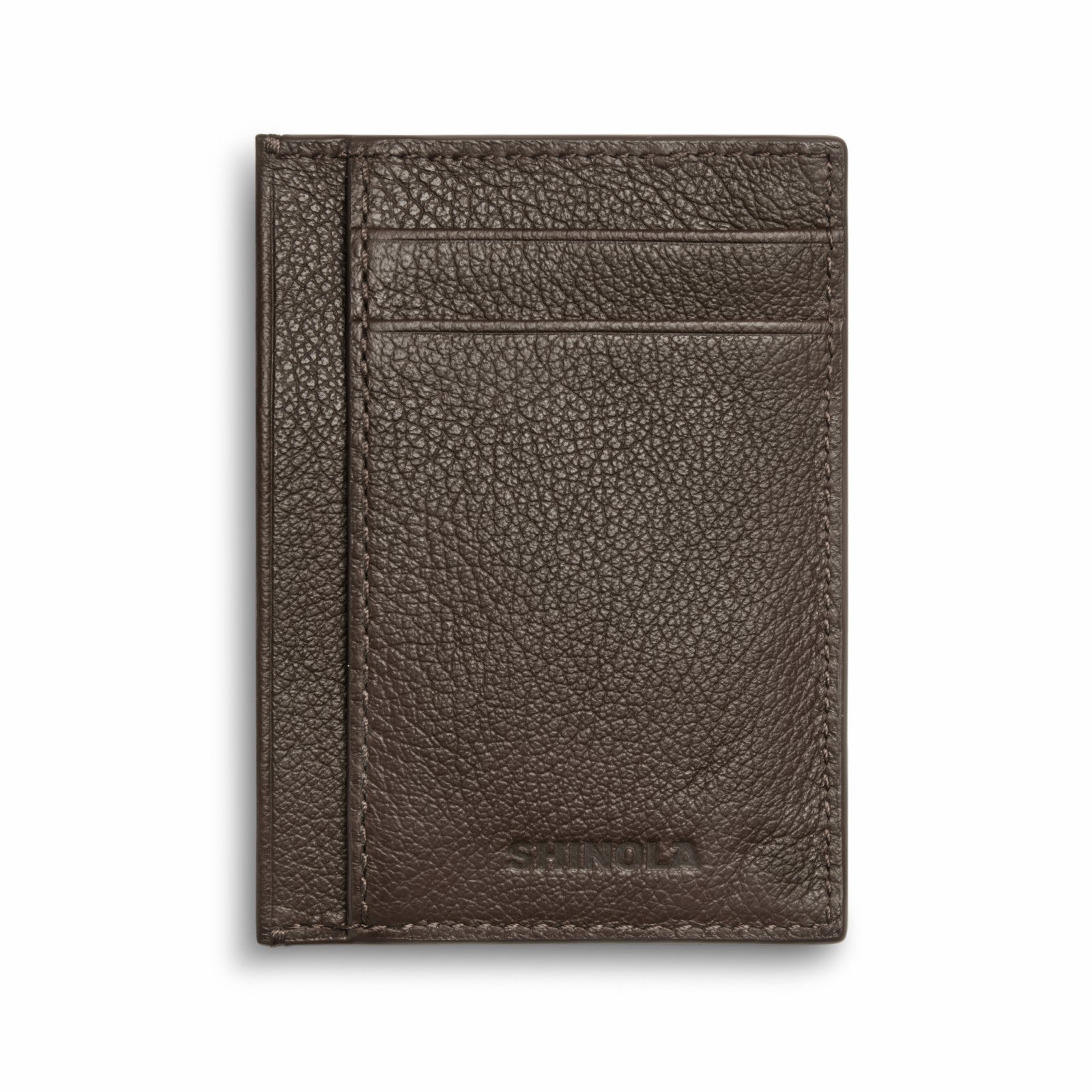 Shinola Canfield ID Card Holder - Espresso