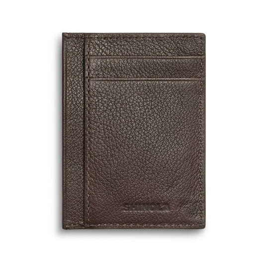 Shinola Canfield ID Card Holder - Espresso