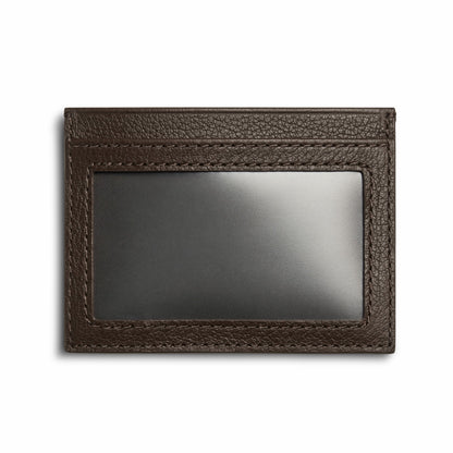 Shinola Canfield ID Card Holder - Espresso