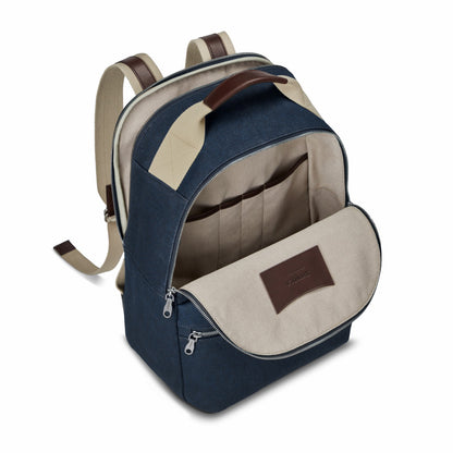 Shinola Runwell Canvas Backpack - Navy