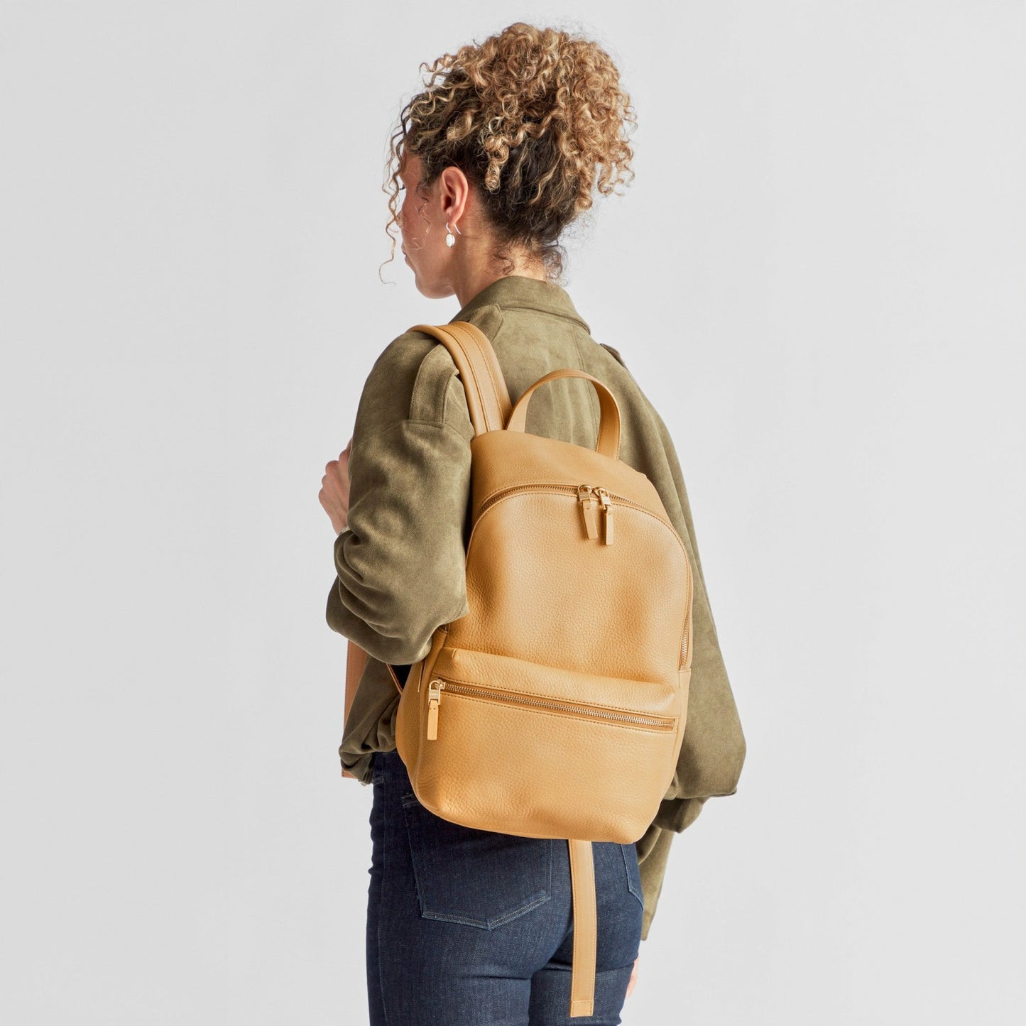 Shinola Small Runwell Backpack - Honey