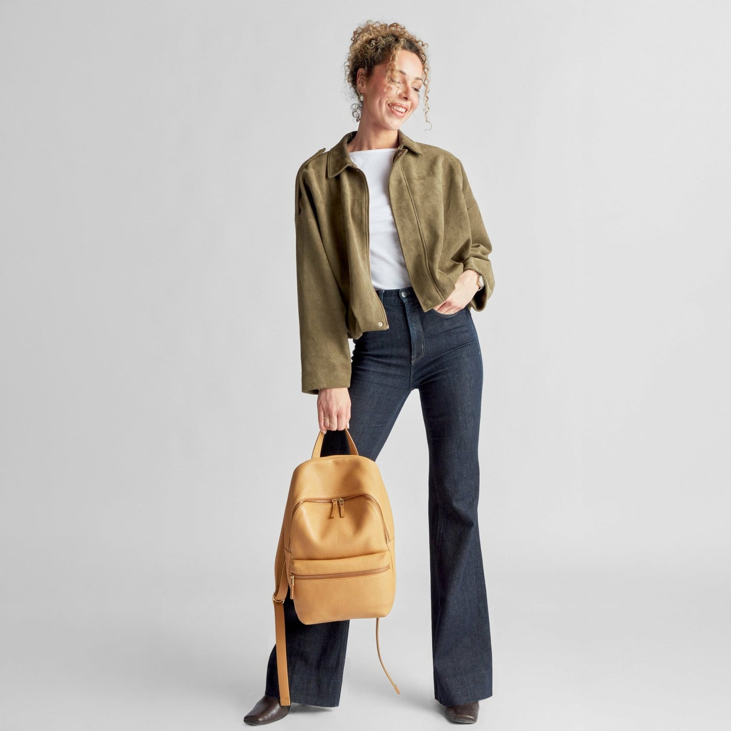 Shinola Small Runwell Backpack - Honey
