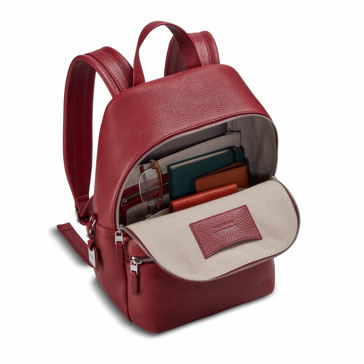 Shinola Small Runwell Backpack - Ruby