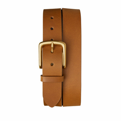 Shinola 1 1/2" Essential Belt Natural Leather - Tan