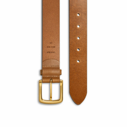 Shinola 1 1/2" Essential Belt Natural Leather - Tan