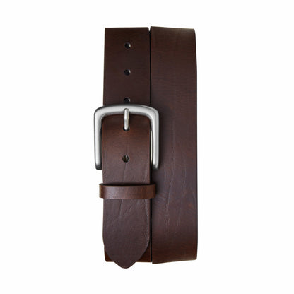 Shinola 1 1/2" Essential Belt Natural Leather - Dark Brown