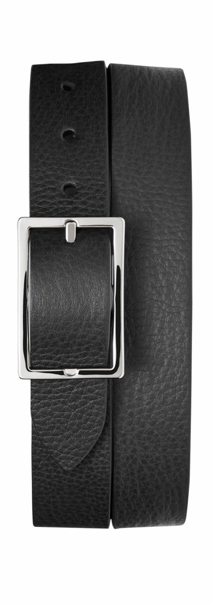 Shinola 1 1/4" Reversible Rectangle Buckle Belt | Shinola