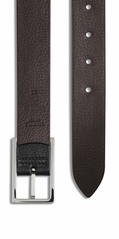 Shinola 1 1/4" Reversible Rectangle Buckle Belt | Shinola
