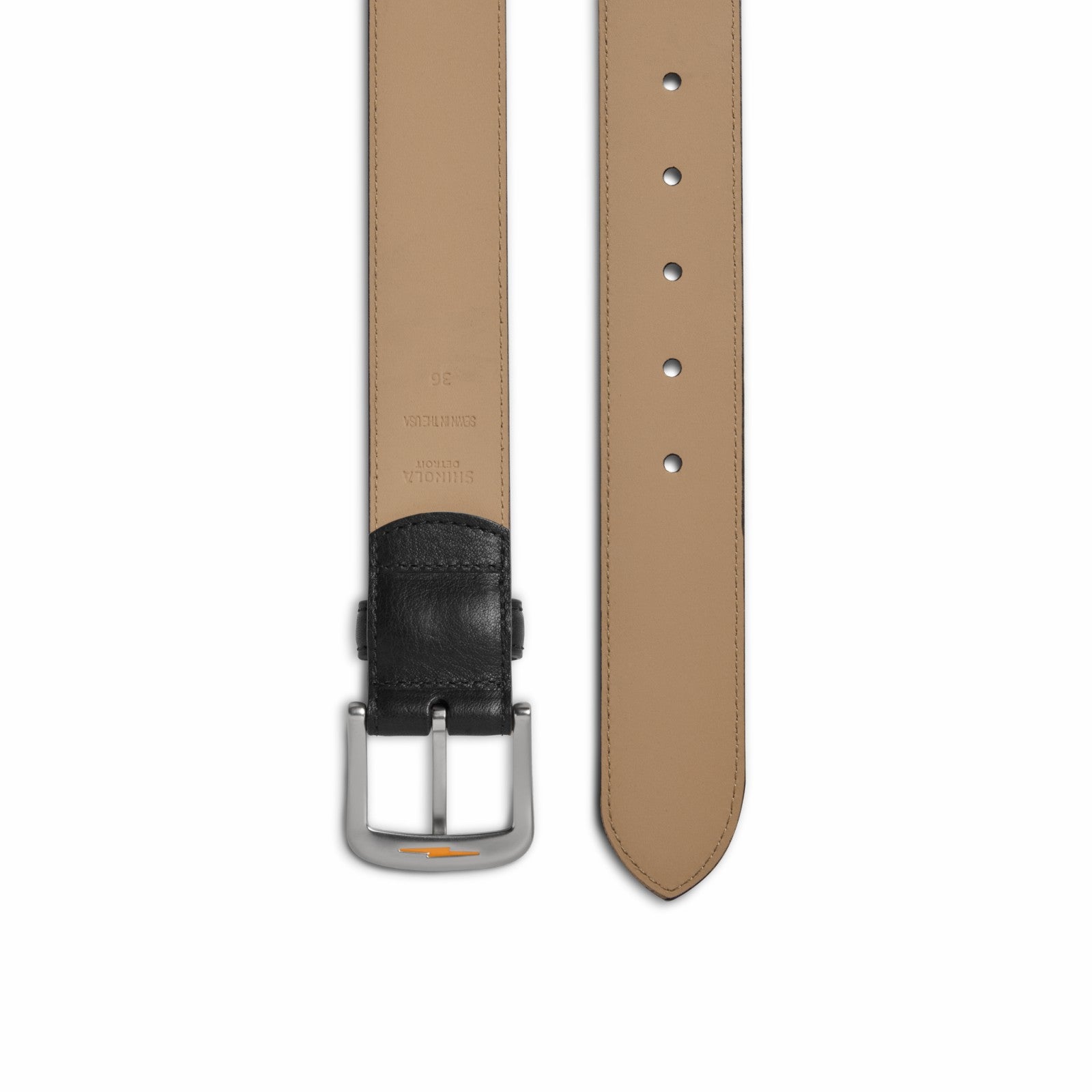 Shinola 1 1/2" Canfield Belt - Black