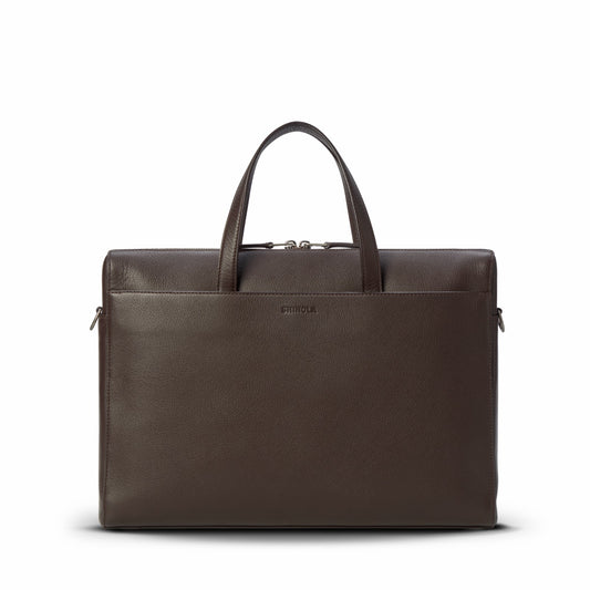 Shinola Canfield Briefcase - Espresso