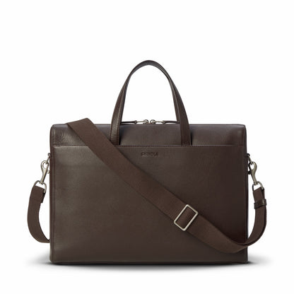 Shinola Canfield Briefcase - Espresso