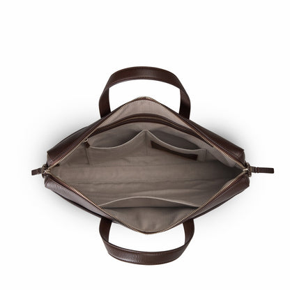 Shinola Canfield Briefcase - Espresso