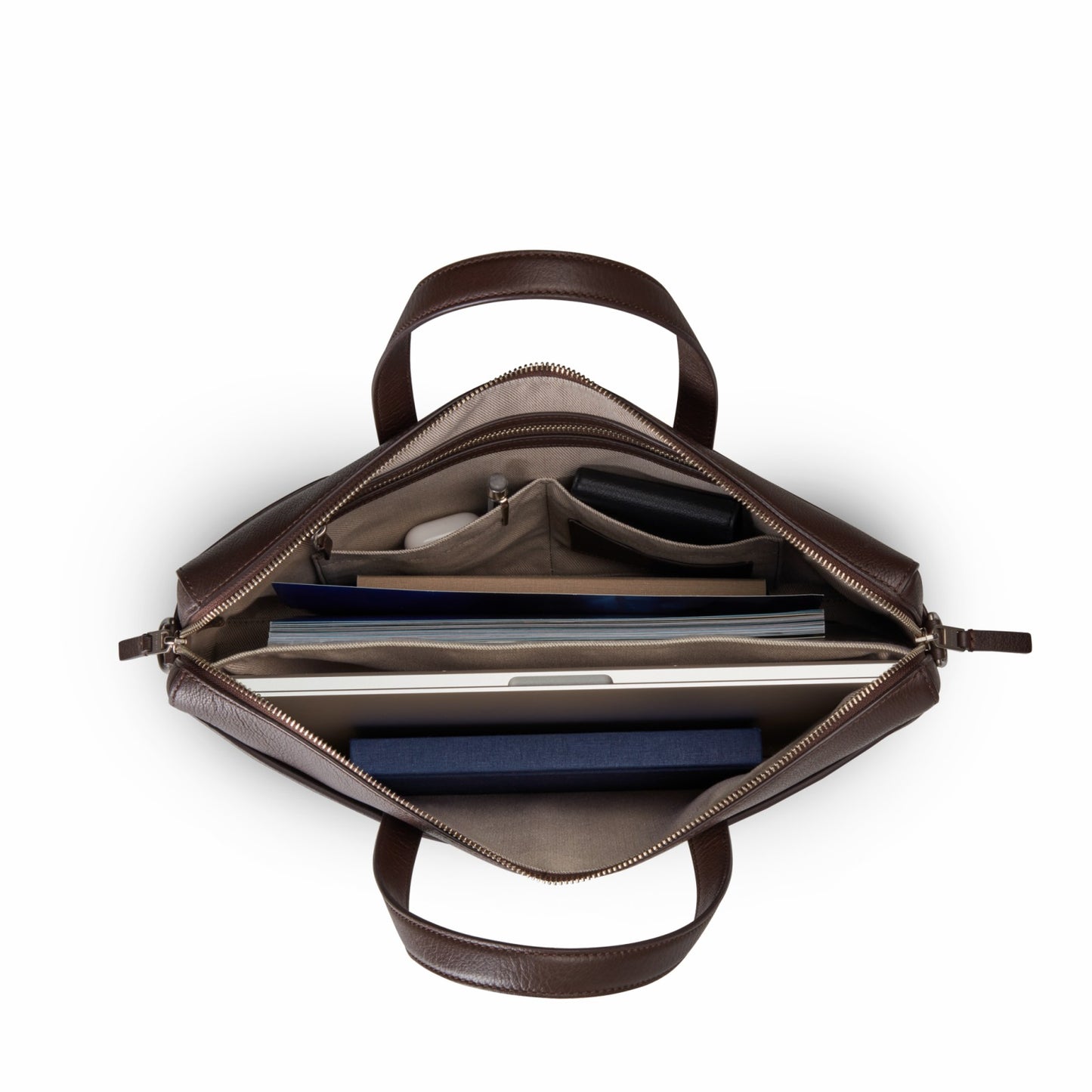 Shinola Canfield Briefcase - Espresso