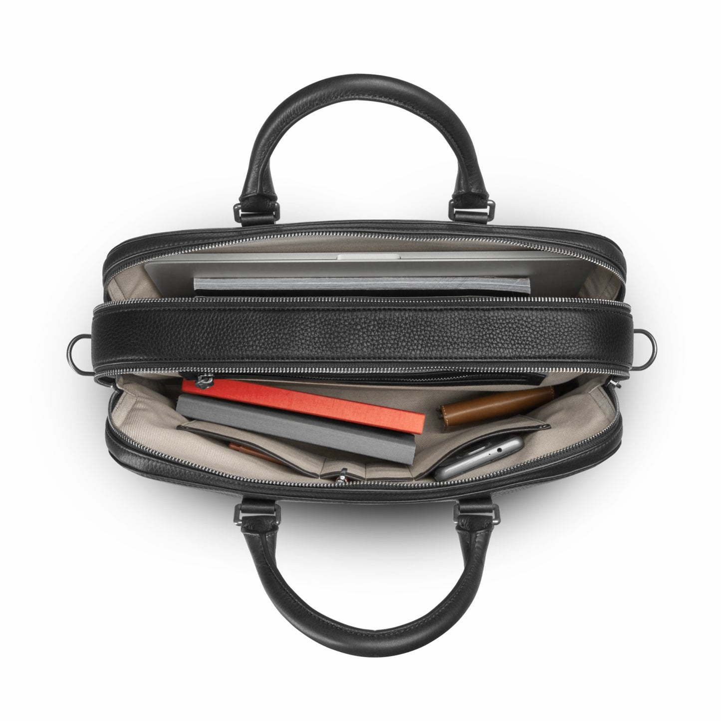 Shinola Double Zip Briefcase | Shinola