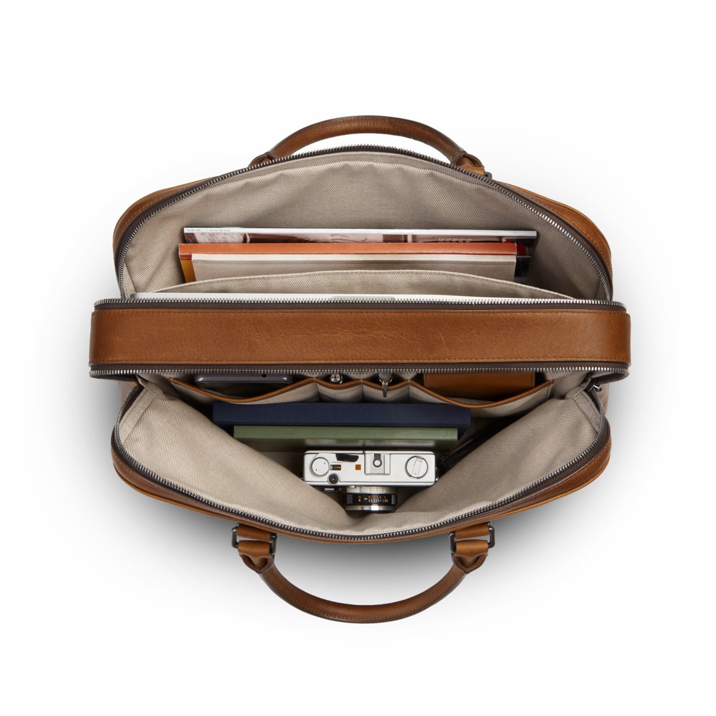 Shinola Double Zip Briefcase | Shinola