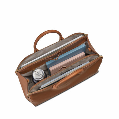 Shinola Bixby Work Satchel - Tan