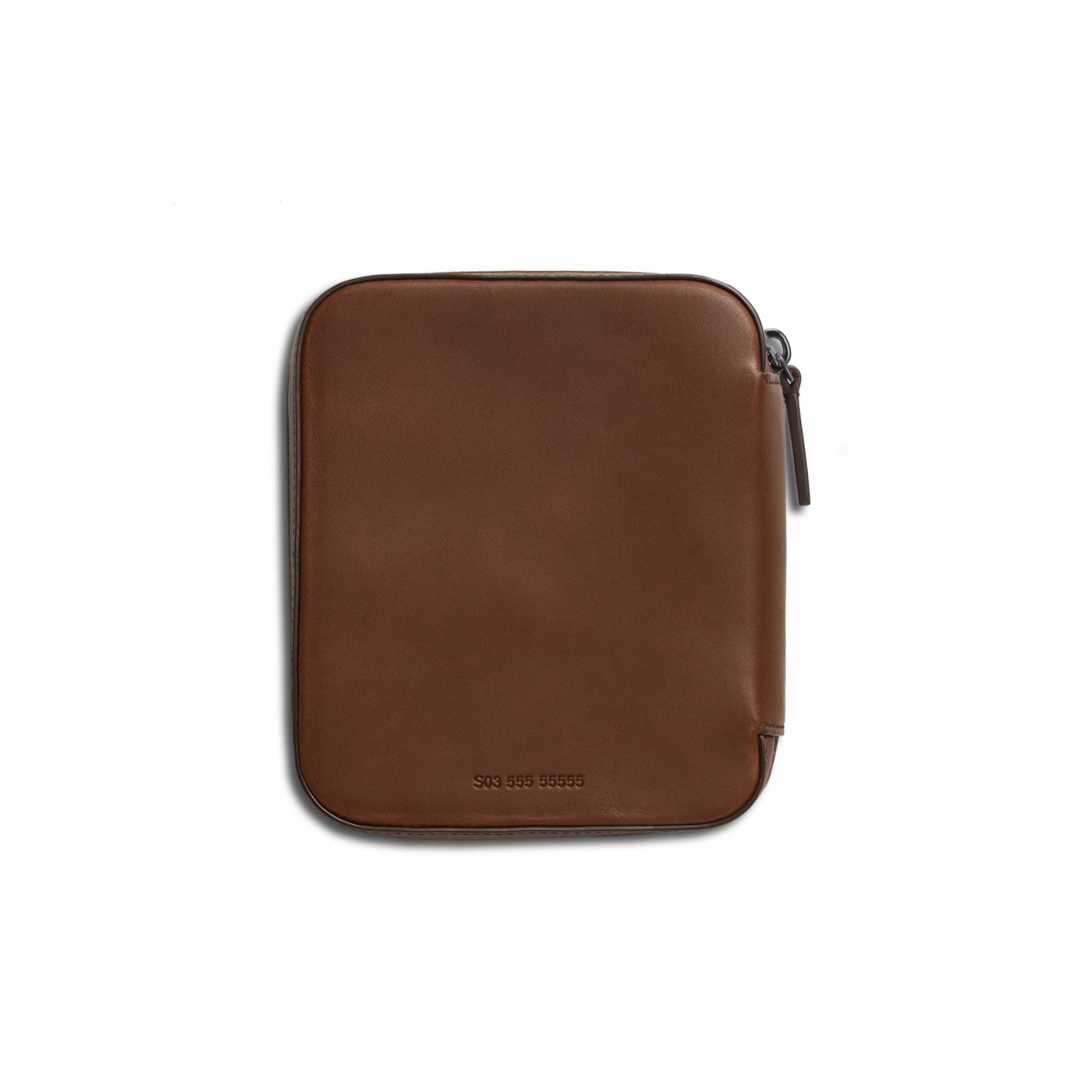 Shinola Four Watch Travel Case - Medium Brown