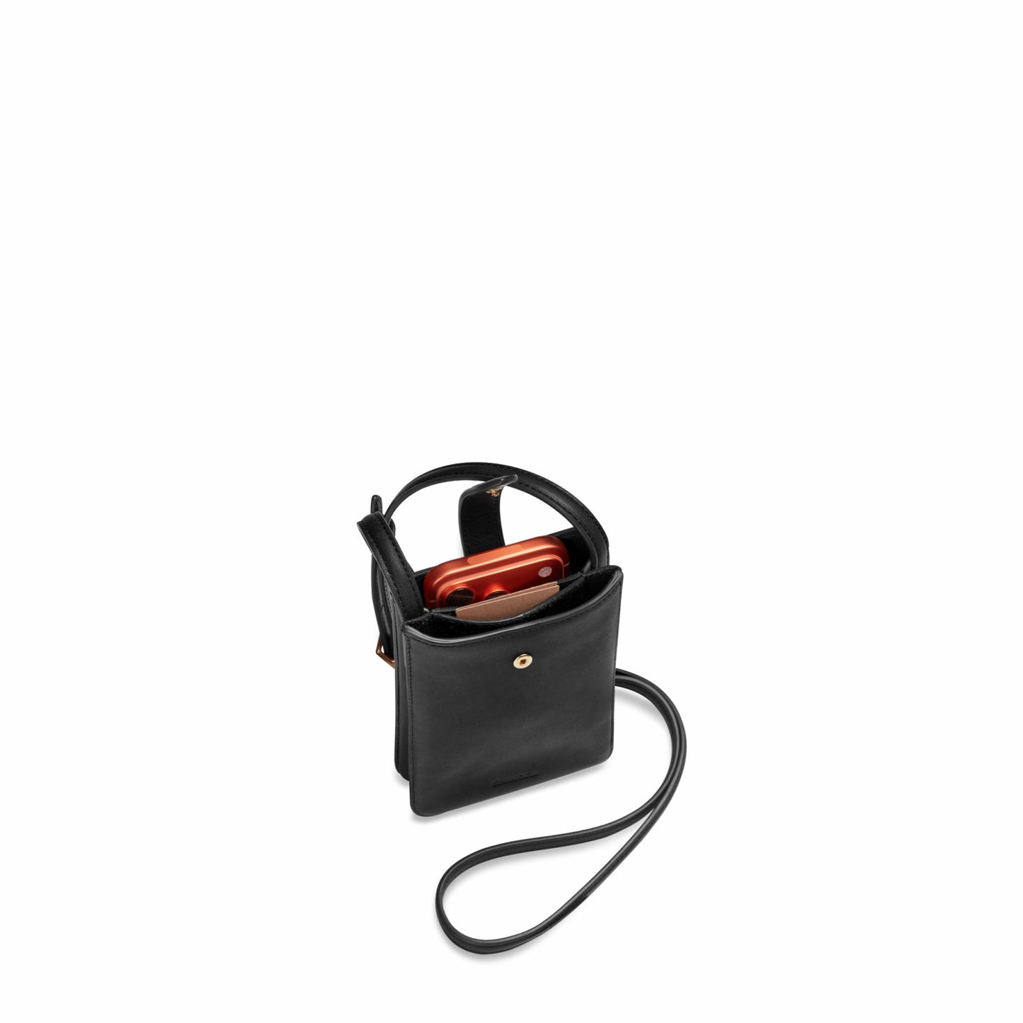 Shinola Bixby Phone Crossbody - Black