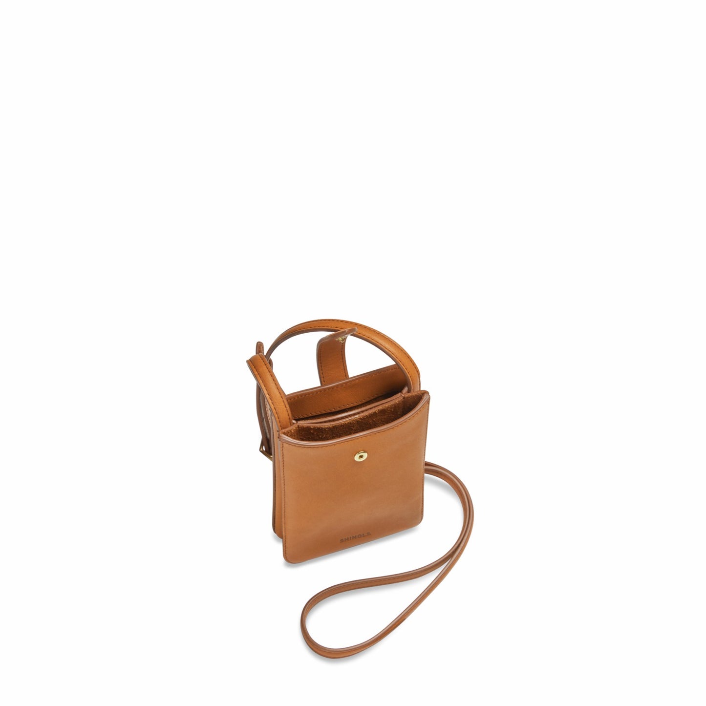 Shinola Bixby Phone Crossbody - Tan