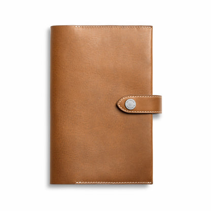 Shinola Medium Snap Journal Cover - Tan Vachetta