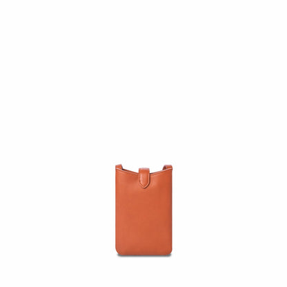 Shinola Bixby Phone Crossbody - Rust