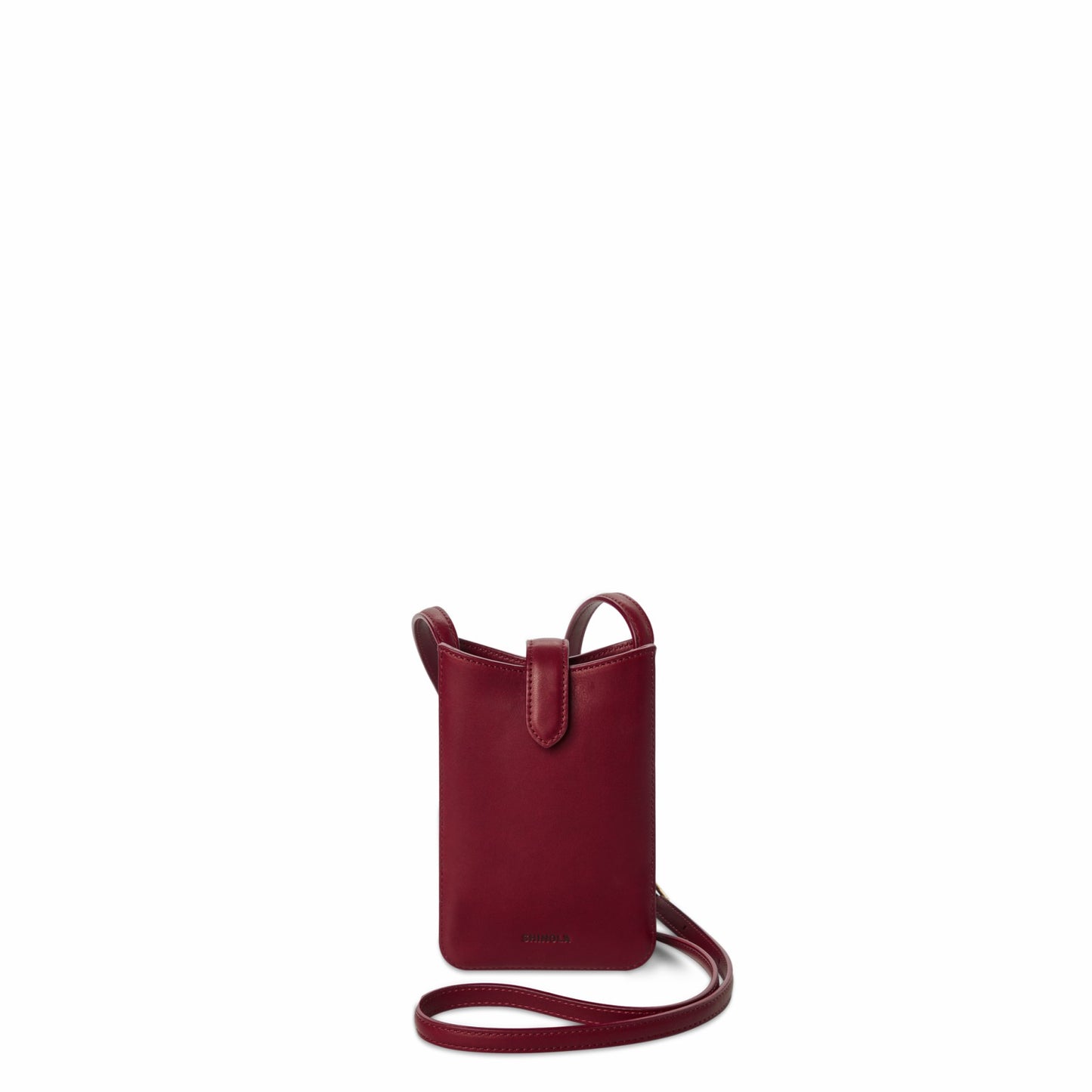 Shinola Bixby Phone Crossbody - Ruby