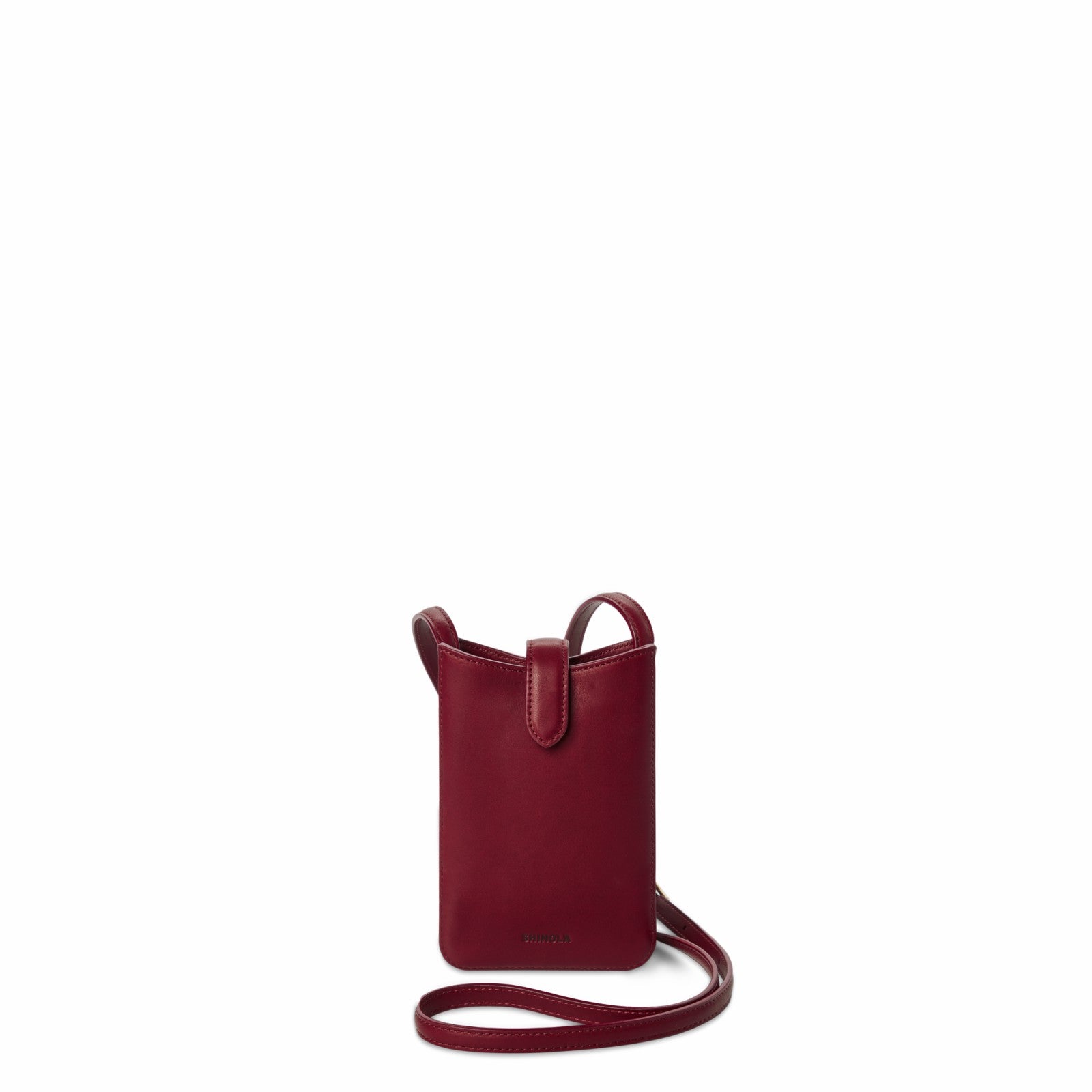 Shinola Bixby Phone Crossbody - Ruby
