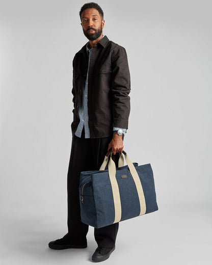 Shinola Canvas Duffle - Navy
