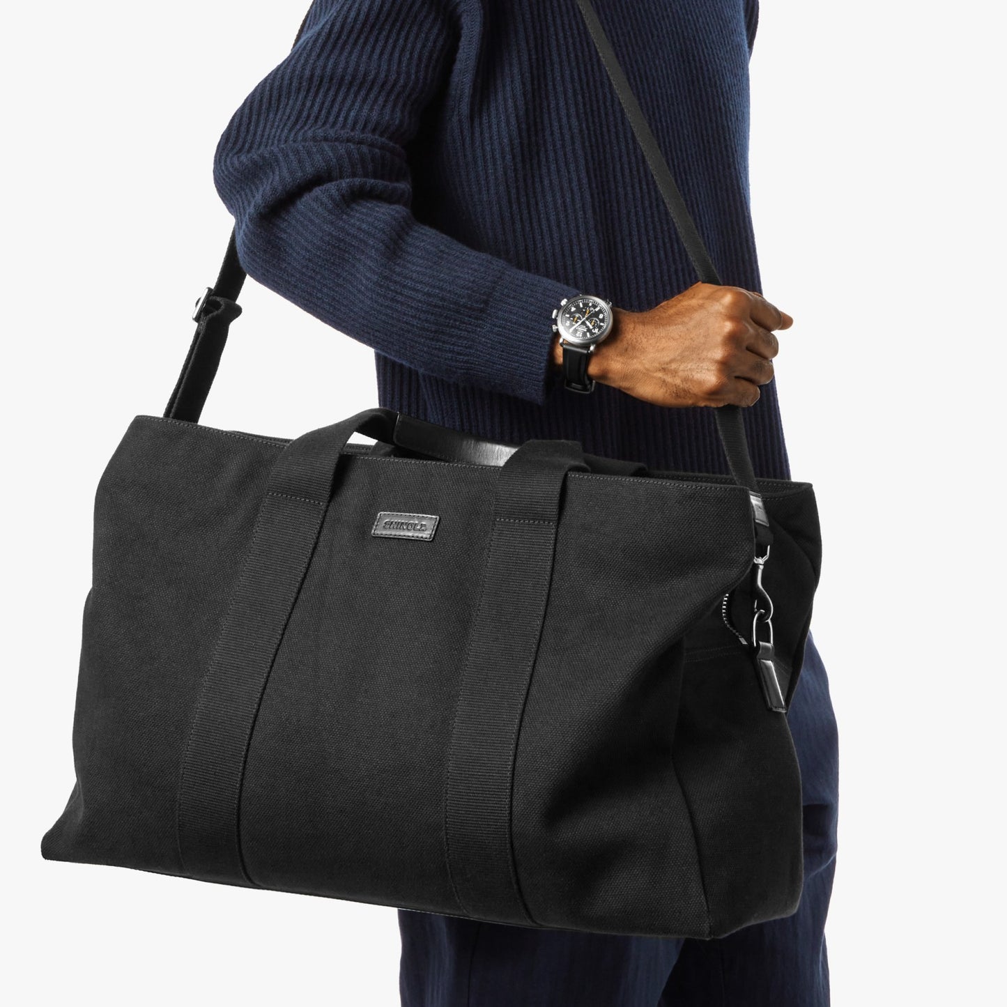 Shinola Runwell Canvas Duffle Bag - Black