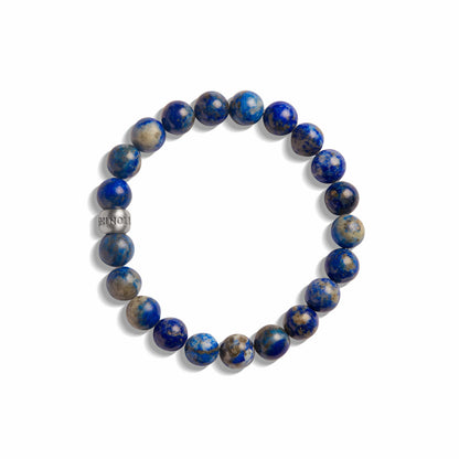 Shinola 8mm Beaded Lapis Bracelet | Shinola
