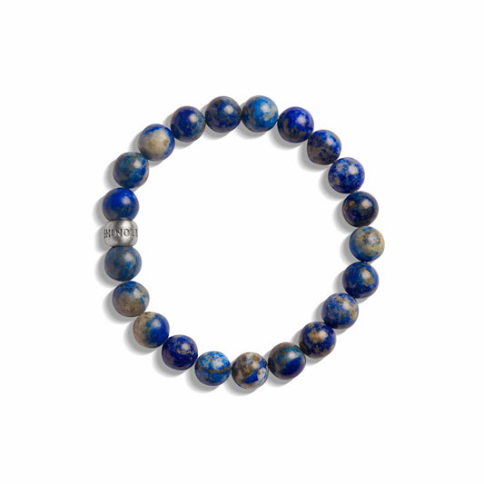 Shinola 8mm Beaded Lapis Bracelet | Shinola