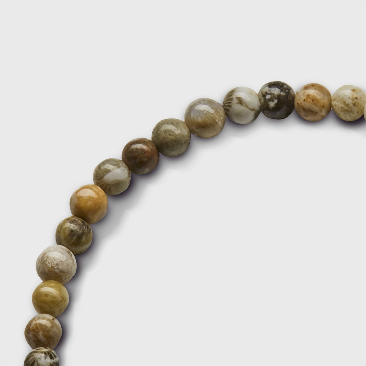 Shinola 4mm Beaded Petoskey Bracelet | Shinola