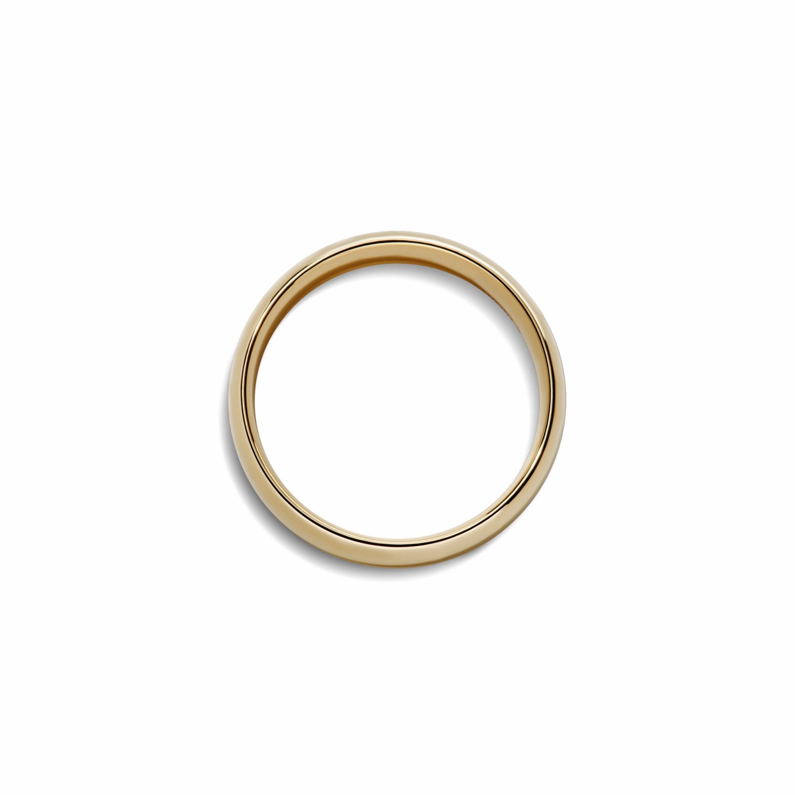 Shinola 6mm Round Yellow Gold Band