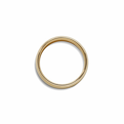 Shinola 6mm Round Yellow Gold Band