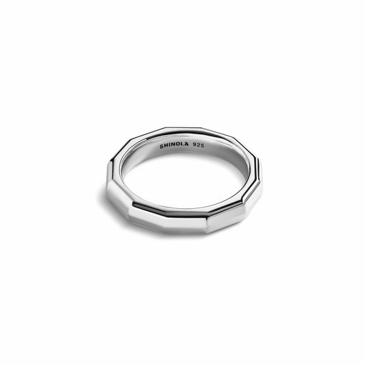 Shinola 5mm Geometric Band