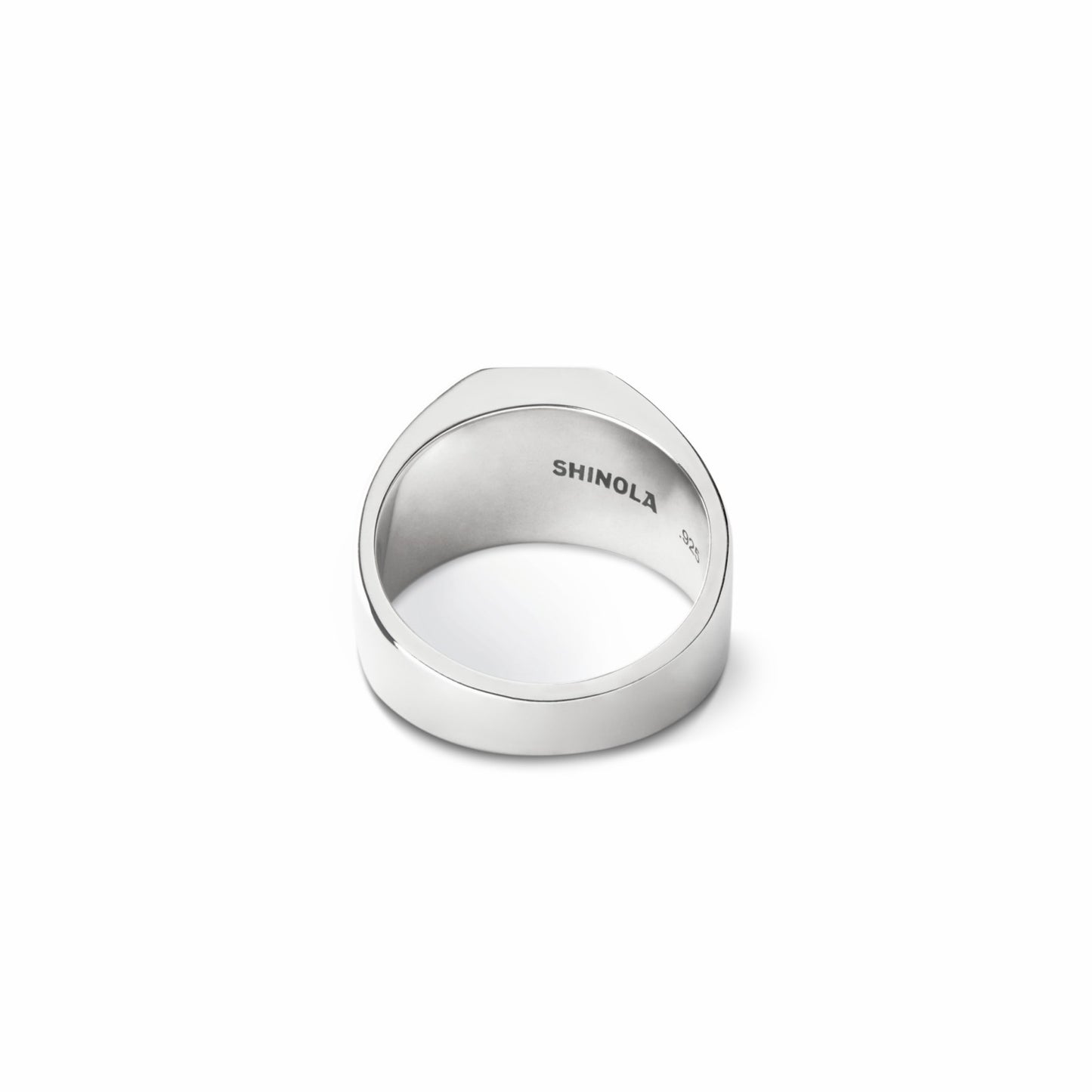 Shinola Octagonal Lapis Signet Ring | Shinola