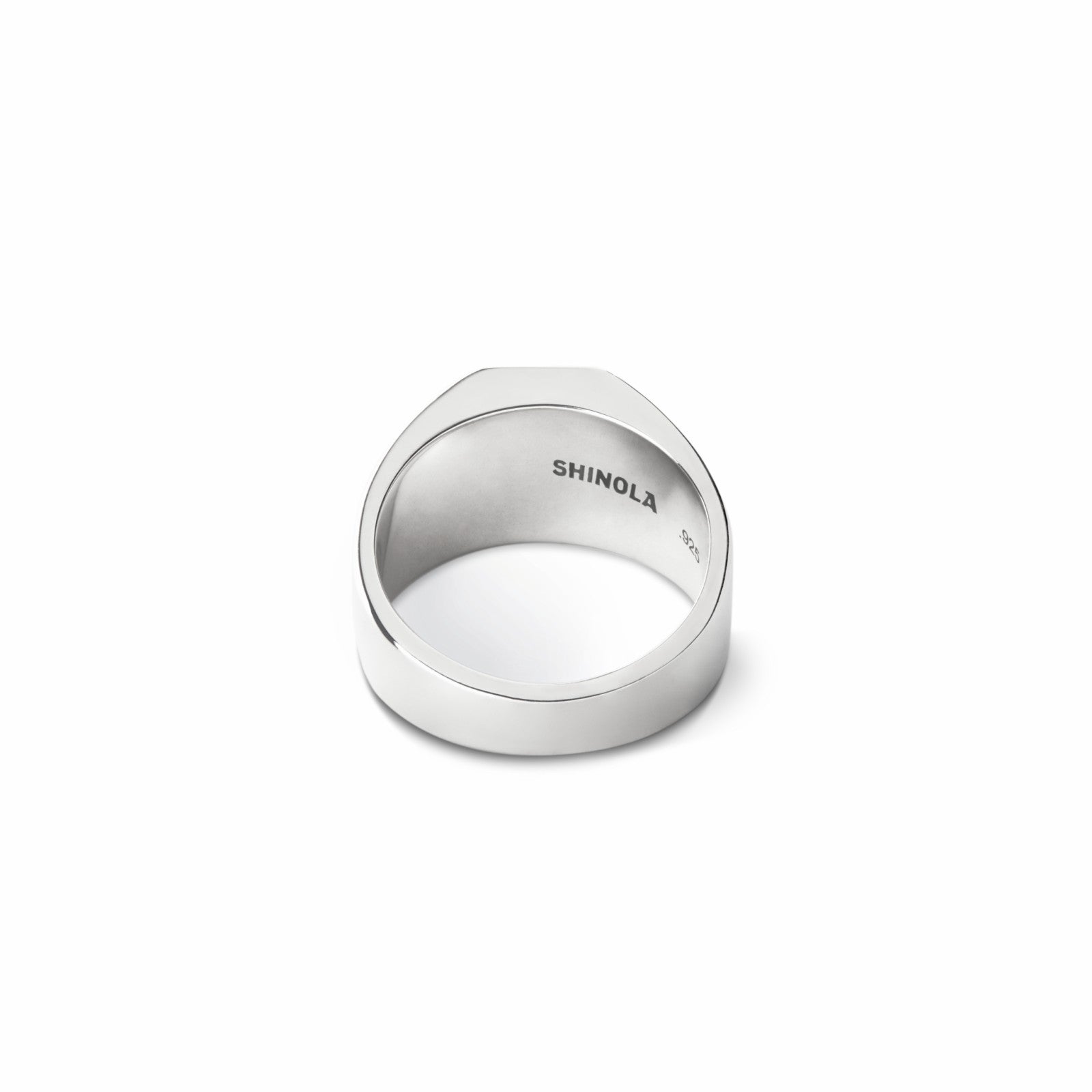 Shinola Octagonal Lapis Signet Ring | Shinola