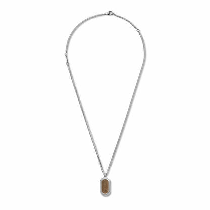 Shinola 28mm Petoskey Tag Necklace