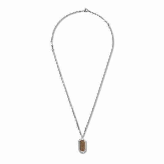 Shinola 28mm Petoskey Tag Necklace