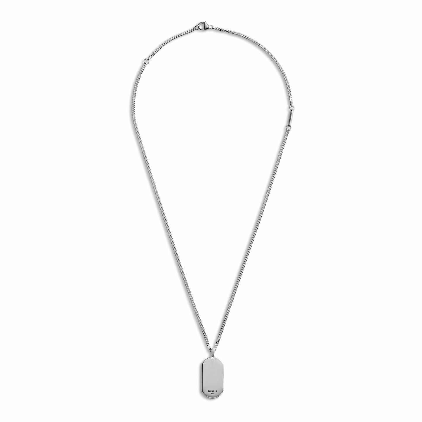 Shinola 30mm Tag Necklace