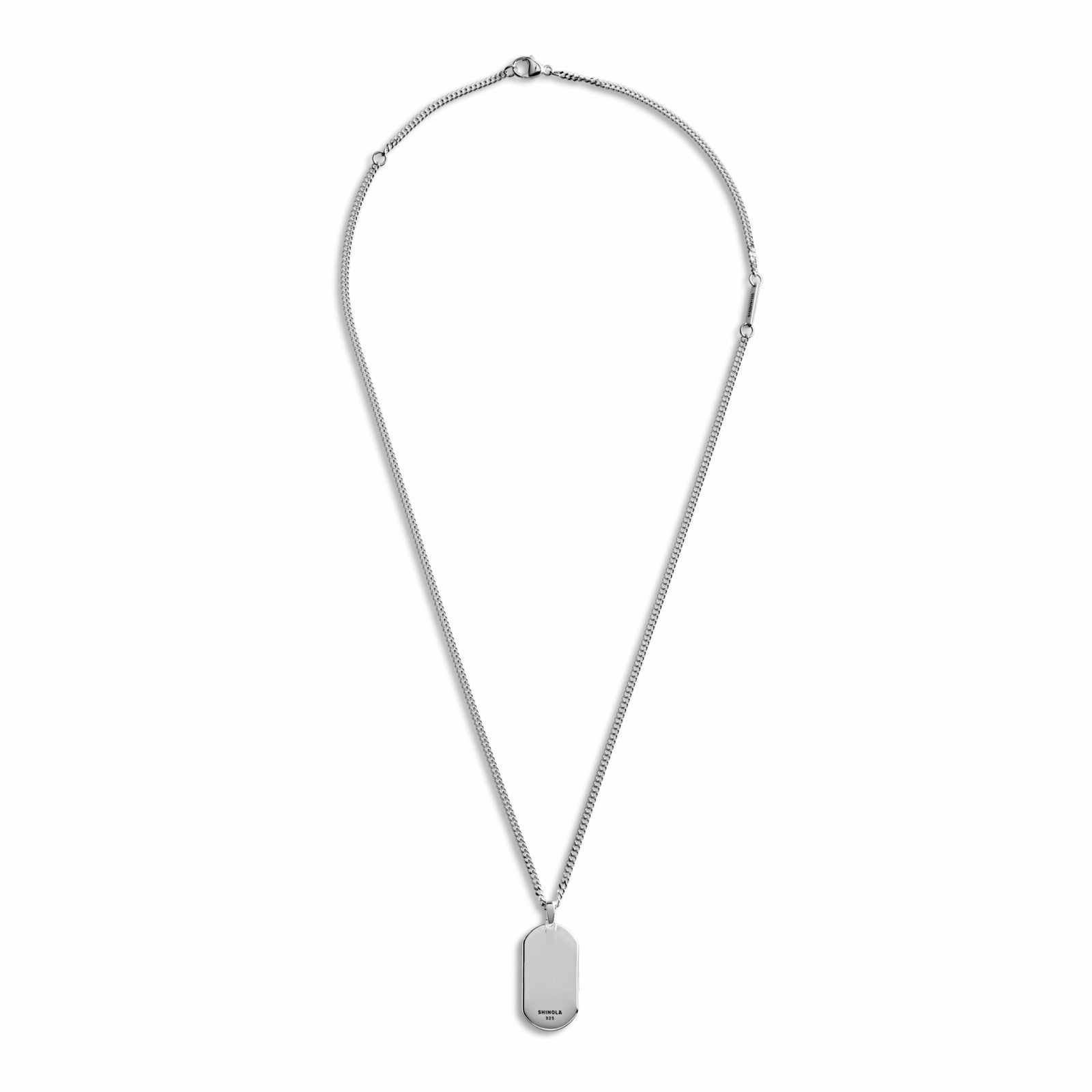 Shinola 30mm Tag Necklace